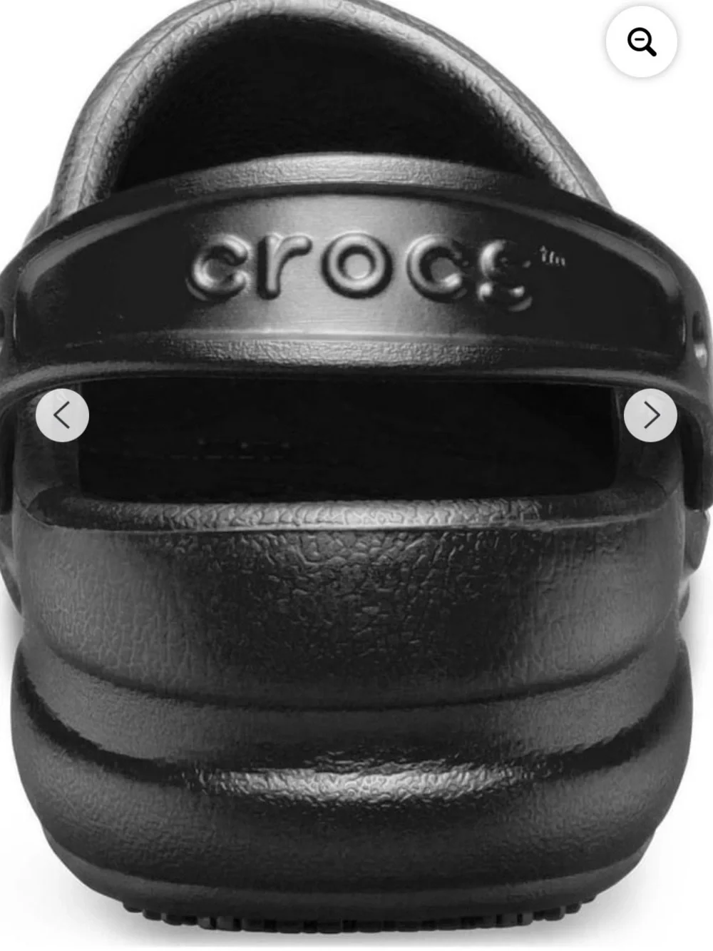 Crocs At Work Bistro Slip Resistant Clogs Black Men’s 10 Women’s 12 NWOB